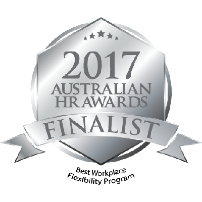 2017 Australian HR Awards Finalist Best Workplace Flexibility Program